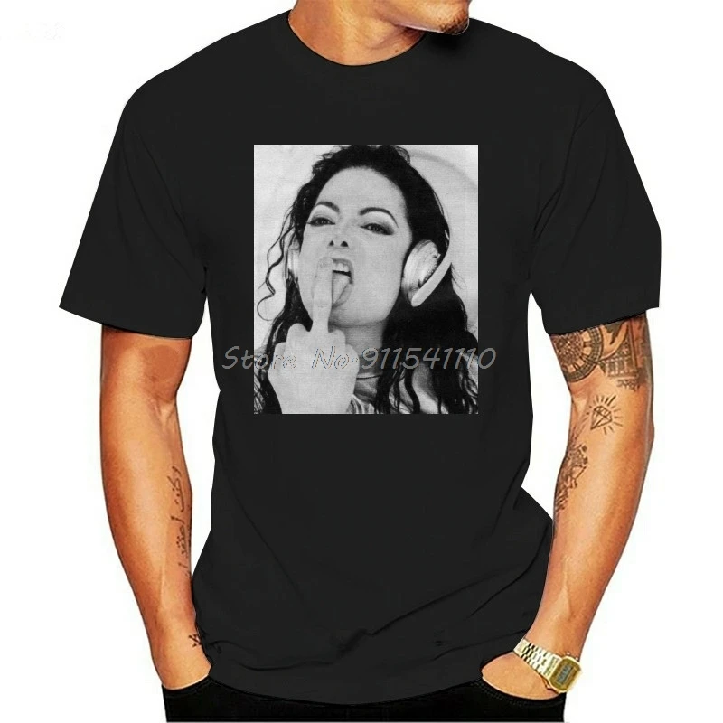 Michael Jackson T-shirt Cotton Men Tshirt Harajuku Streetwear