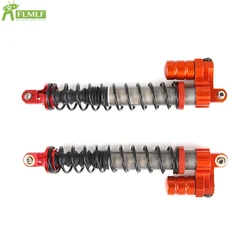 Alloy CNC 8mm Front or Rear Shock Absorber with Buffer Cavity Cap Kit Fit 1/5 HPI ROFUN BAHA ROVAN KM BAJA 5B 5T 5SC Toys Parts