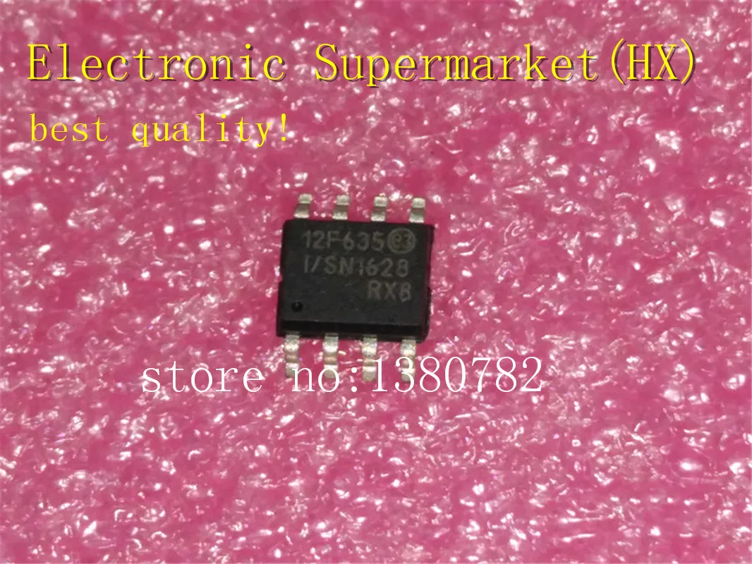 

Free Shipping 50pcs/lots PIC12F635-I/SN PIC12F635 SOP-8 New original IC In stock!