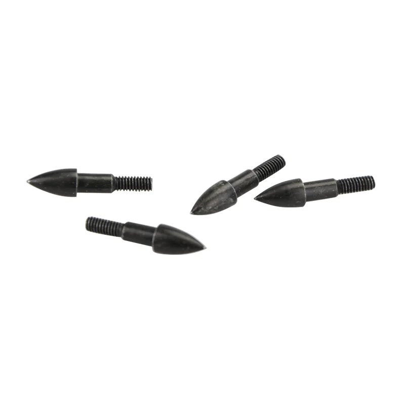 12pcs 75 Grains Target Points Archery Arrowhead Broadheads Steel Arrow Heads Bow and Arrow Shooting Hunting Accessories