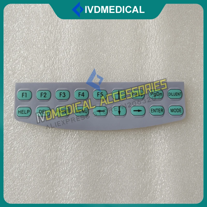 Mindray teclado para BC2600 BC2800 BC2600Vet BC2800Vet etiqueta engomada para teclado botón pegatinas