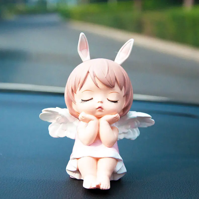 Car Accessories Decoration Creative Cute Annie Angel Car Decoration Car Perfume Beautiful Car Supplies Lady