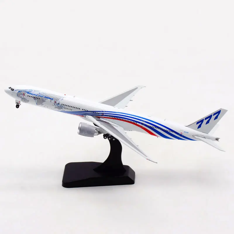 

1/400 Scale 777 B777-300ER N5016R Prototype Airlines Plane Model Alloy With Lading Gear Aircraft collectible display