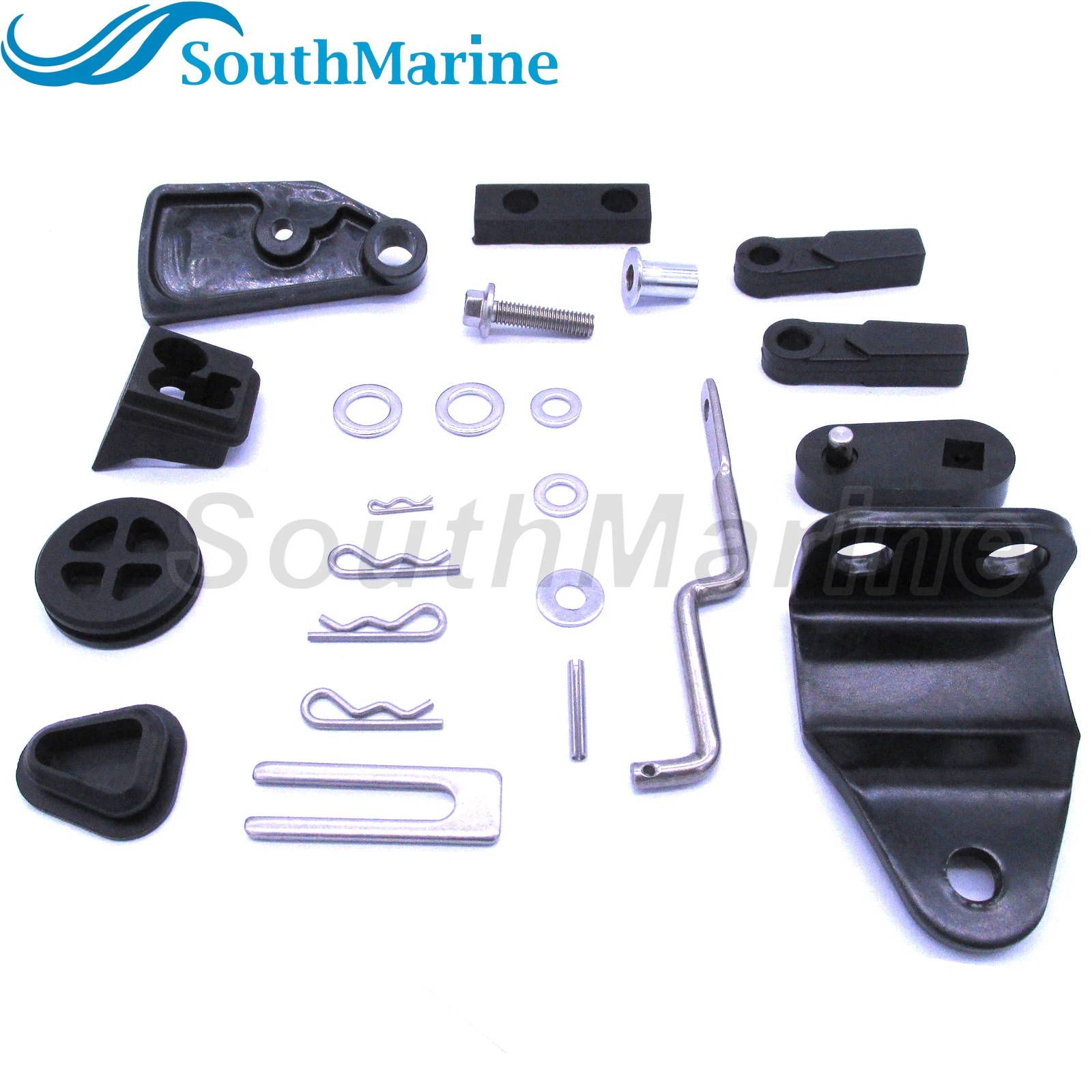 65W-48501-00-00 Throttle and gear shift accessory kit for Yamaha F25 boat engines