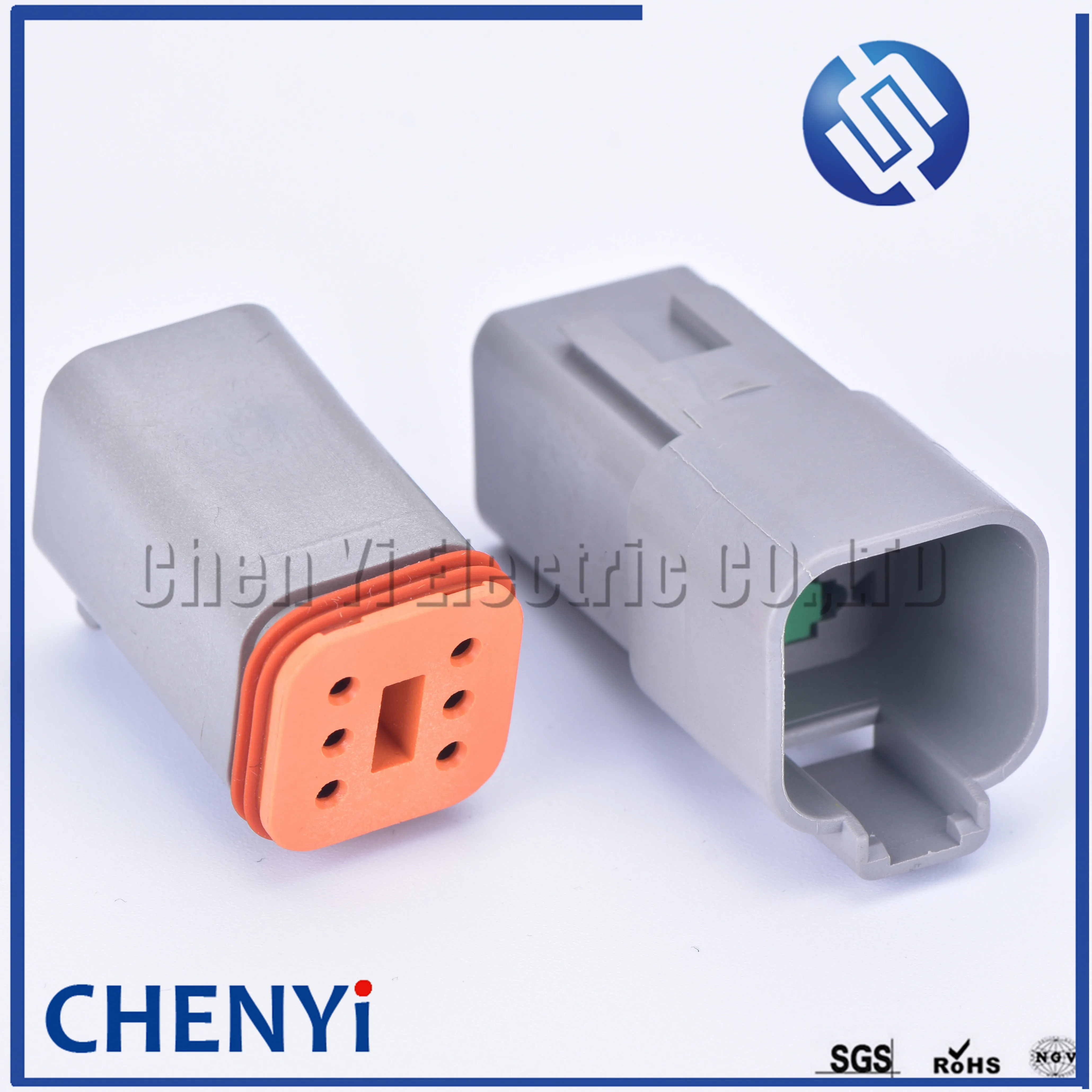 1 set Deutsch DT 6 Pin connector DT06-6S/DT04-6P Male or Female Auto Waterproof Connector Automotive Sealed Plug