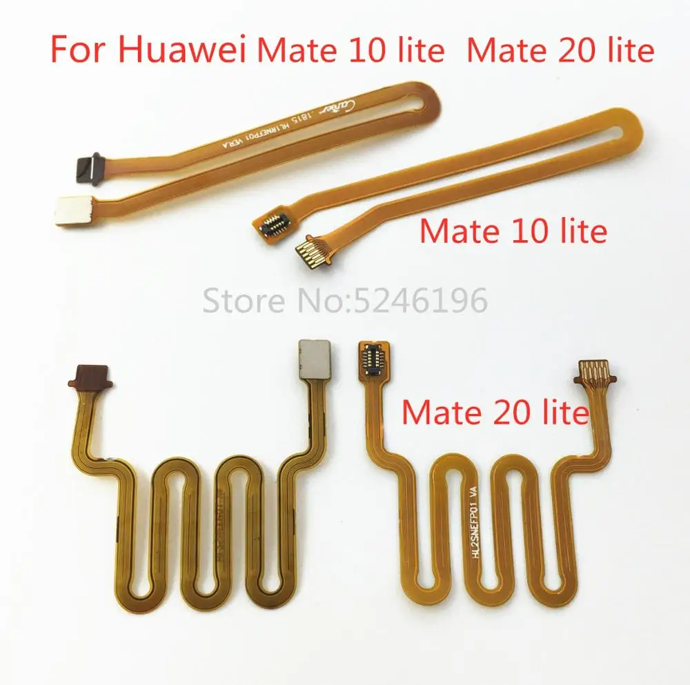 1pcs Fingerprint Scanner Connector Flex Cable Touch ID Sensor Connector For Huawei mate 10 Lite mate 20 Lite Replace Part