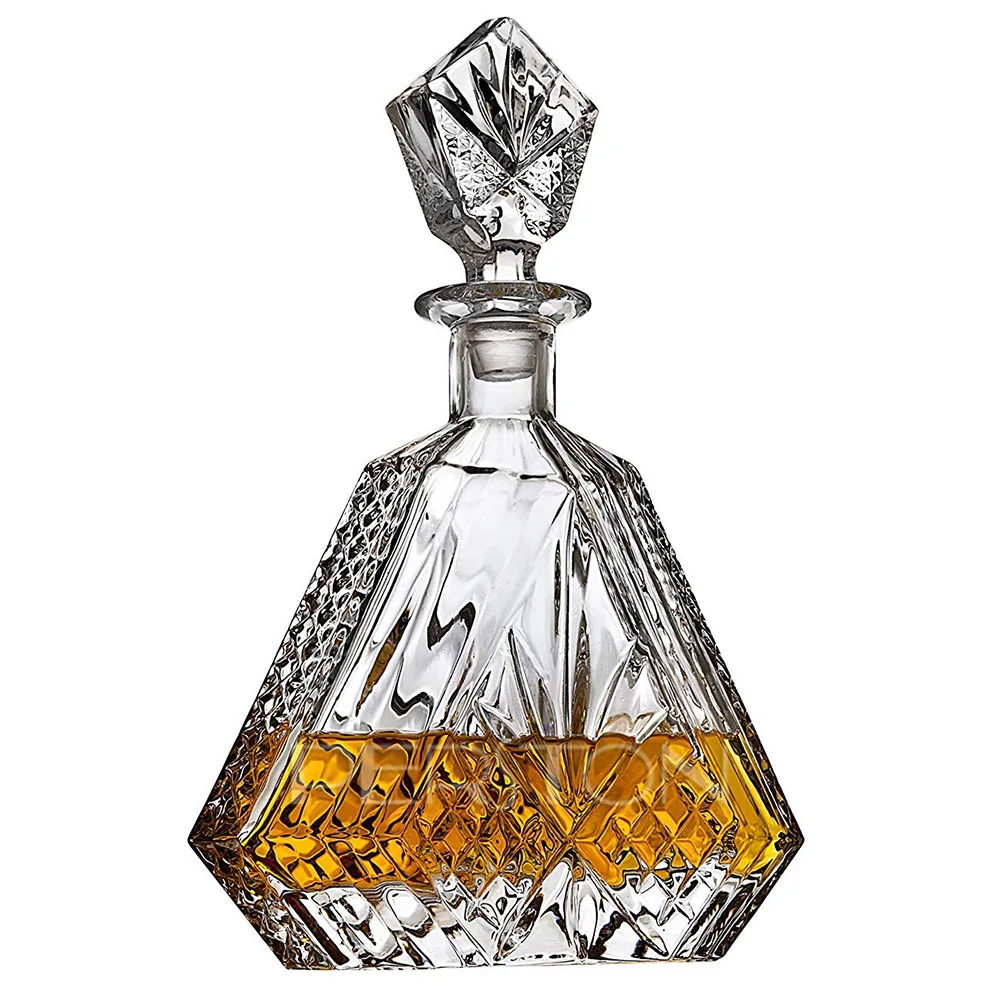 Crystal Whisky Decanter, Wine Bottle Glasses