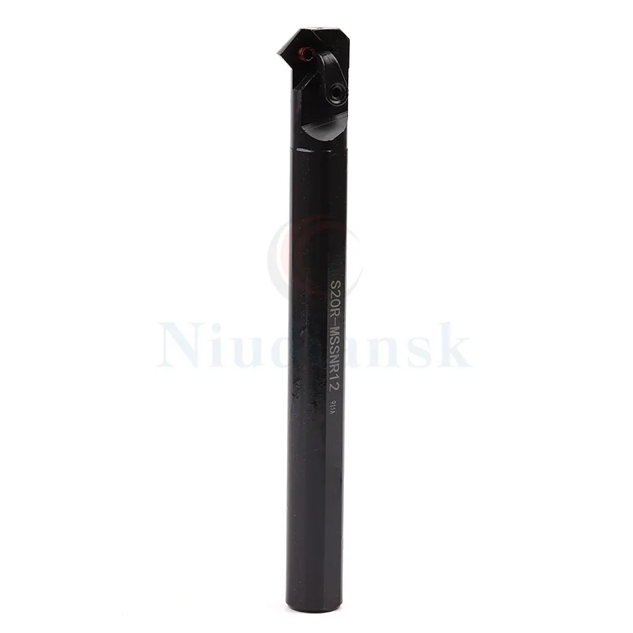 Internal Turning Tool Holder S20R-MSSNR12 Cutter S25S-MSSNR12 S20R-MSSNL12 S25S-MSSNL12 CNC Lathe Arbor,SNMG1204 Carbide Inserts