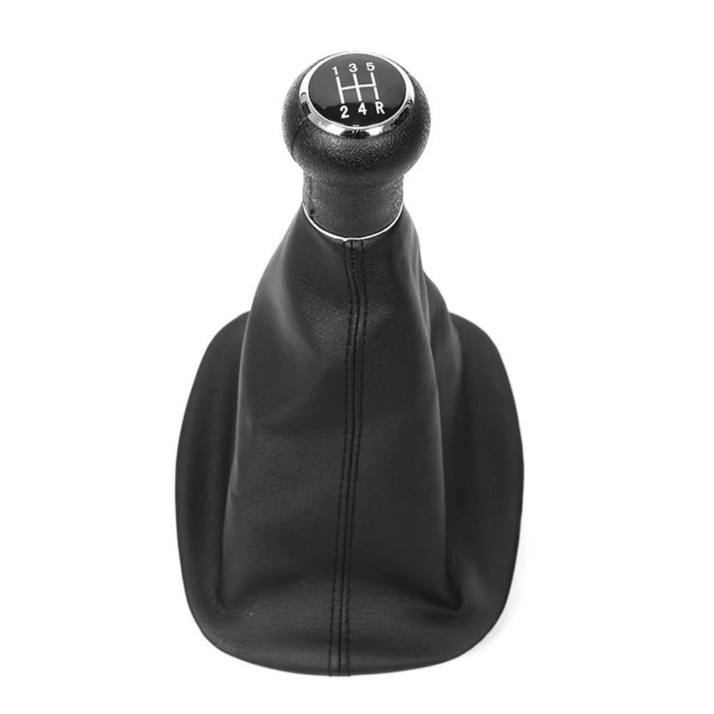 5 Speed Car Gear Stick Shift Knob Gaiter Boot Cover Replacement for  Passat B5