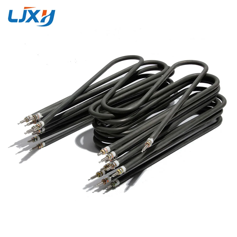 LJXH Green Dry Heating Element 230V 1200W Double U/W/M Shape Tubular Pipe 304 Stainless Steel Water Electric Heater