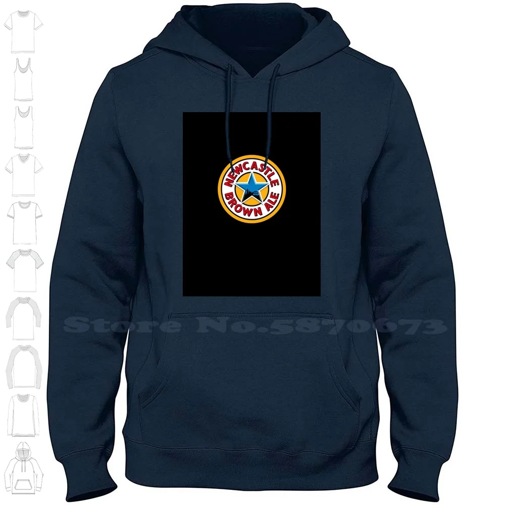 Newcastle Brown Ale United 100% Cotton Hoodie T-Shirt Newcastle Brown Ale Alan Shearer Beer Peter Beardsley