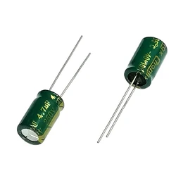 250V4.7uf 8x12mm Aluminum Electrolytic Capacitor 4.7uf250v 250v4.7mf 4.7mf250v 250v4.7MFD 250wv 250vdc 250v 4.7uf 6.8uf 10uf