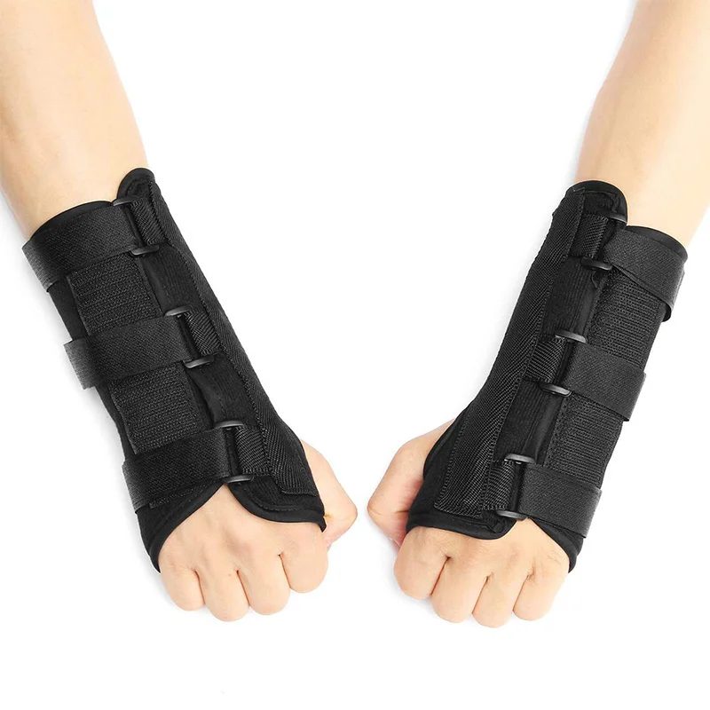 Carpal Tunnel Wristband Hand Support Pad Brace Sprain Forearm Splint Strap Protector Stabilize Right/Left Wrist Health Care Tool