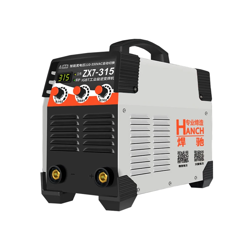 315 electric welding machine dual voltage household 220v380v industrial grade IGBT intelligent all-copper DC welding machine