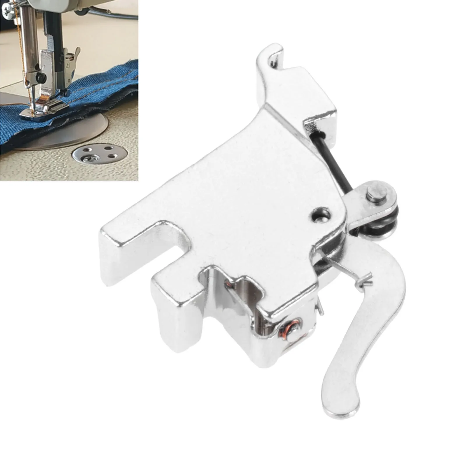 1pc High Shank Presser Sewing Machine Foot Holder Snap-On Adapter Ankle Steel Metal  Sewing Accessory Craft DIY Tools Homemade