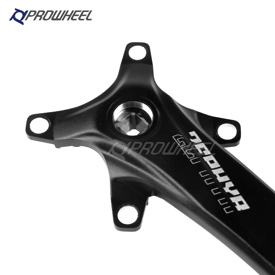 Prowheel 170/175mm Crank 32-52T Plate Crankset Bicycle Crank Mountain Bike Chainwheel Sprocket Square Hole 104BCD Accessories