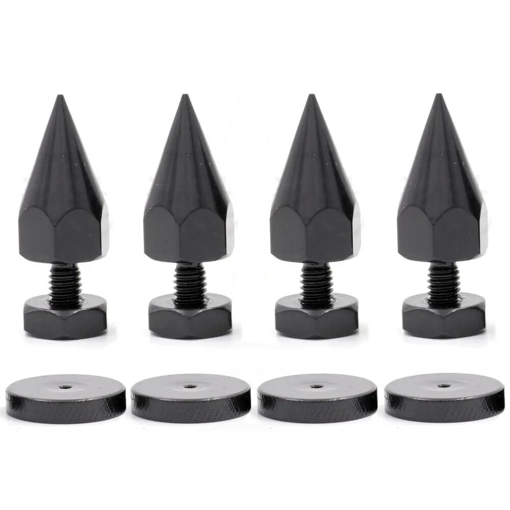 

8 Sets M6 M8 Speaker Anti-Shock Spikes Stand Feet Cone AMP Turntable Recorder Isolation Foot Speakers Base Pad Thread Iron