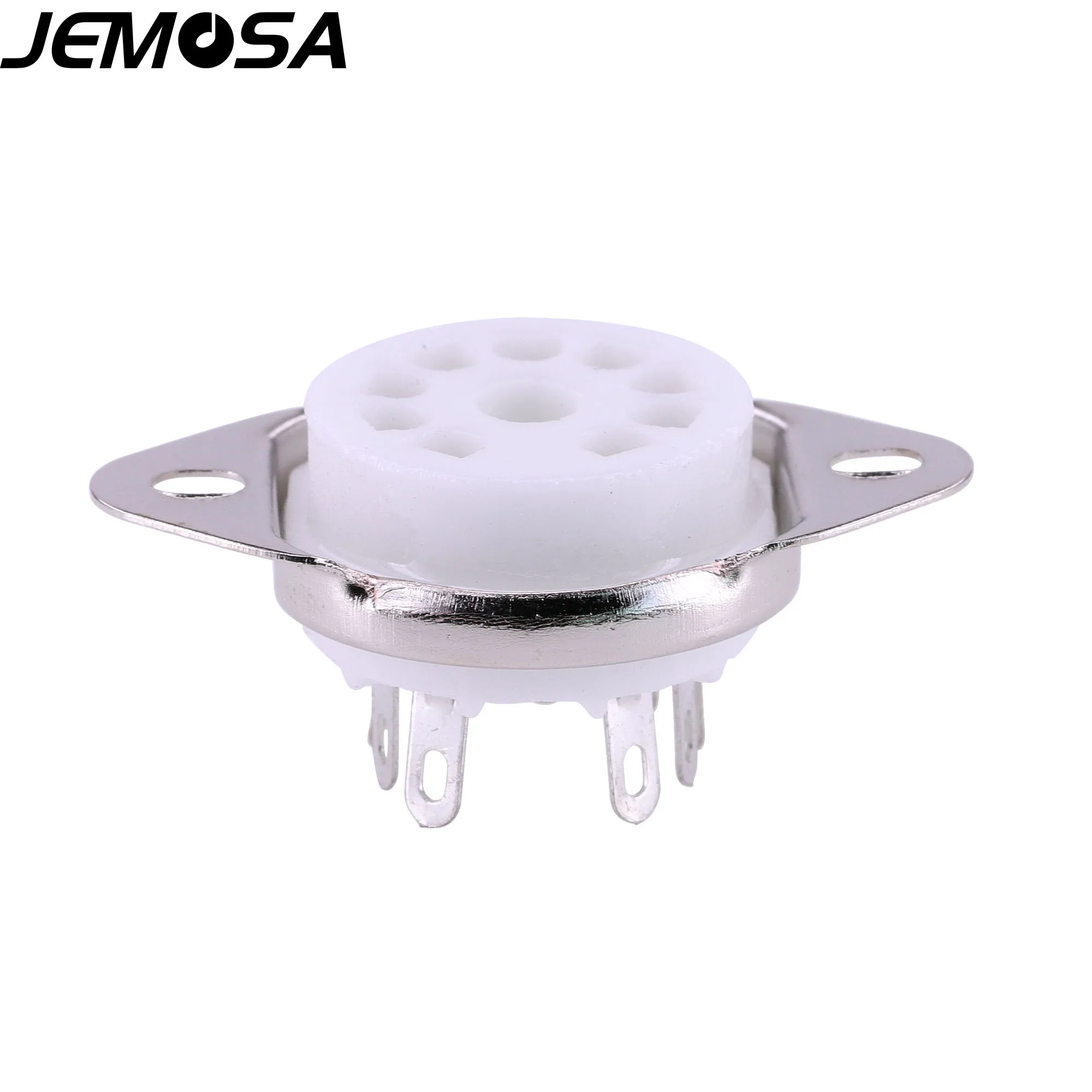 Base de tubo de válvula de enchufes de tubo de cerámica de 9 pines para 6DJ8 12AX7 ECC83 ECC82 B339 CV492 6L13 12AU7, amplificador de tubo de vacío, Audio Hifi DIY