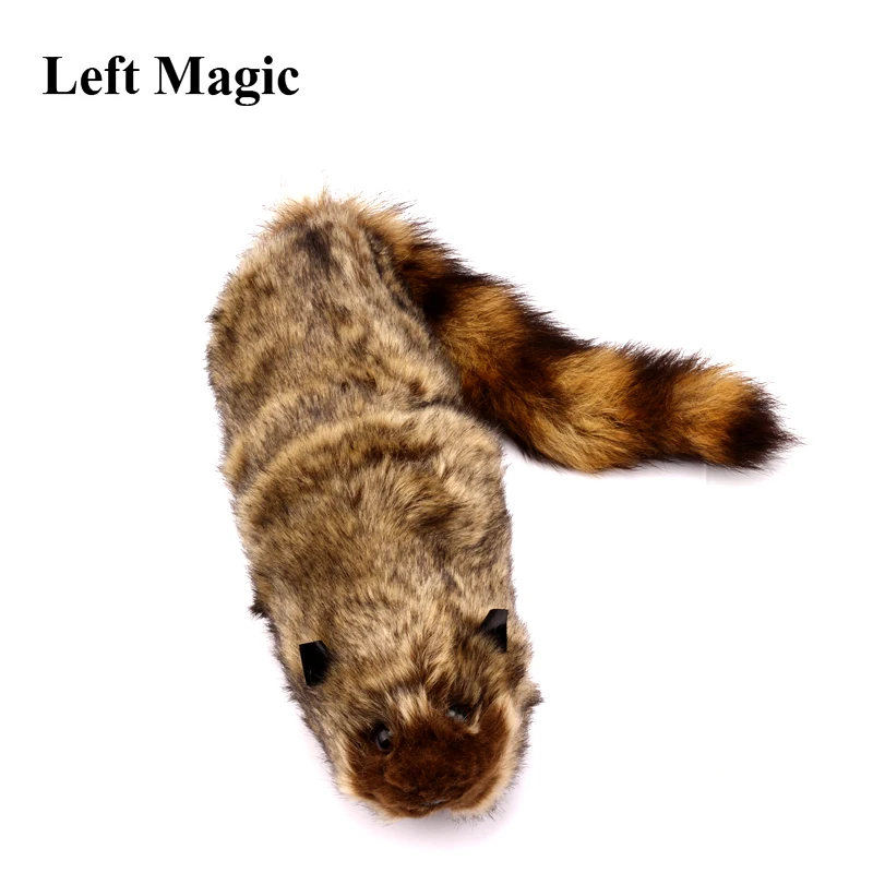 Magic Tricks The Rocky Raccoon Magia Robbie Professional Magician Street Gimmick Easy To Do Spring Animal Toy