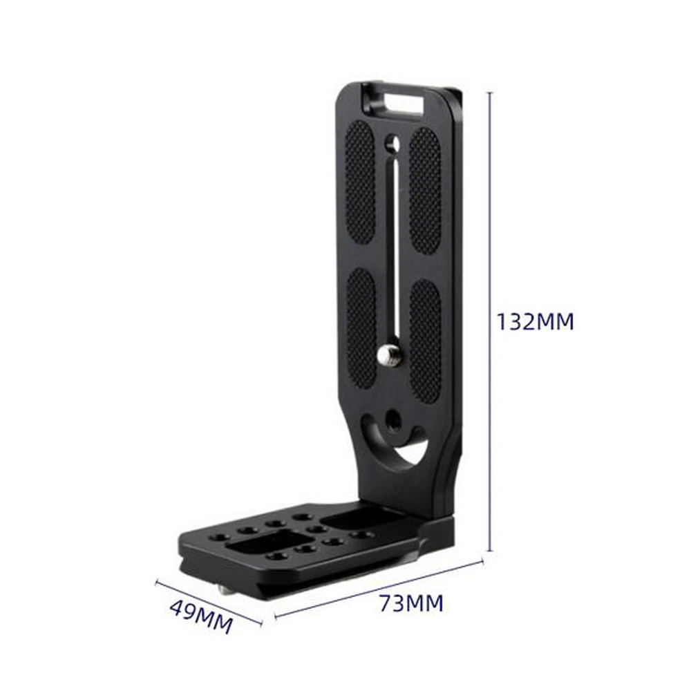 JINTU-Soporte Universal en L para cámara, placa en L de liberación rápida, tornillo de 1/4 pulgadas, vídeo Vertical suizo, Compatible con Nikon, Canon, Sony, Fuji