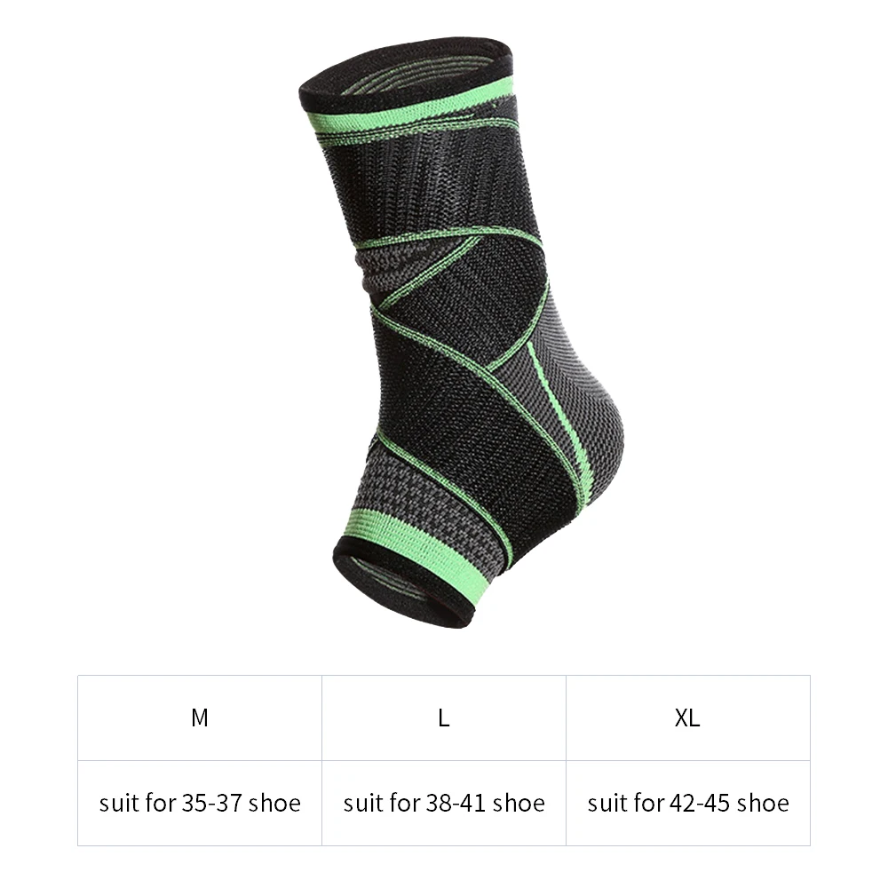 1PC Sport Ankle Brace Schutz Fußball Knöchel Unterstützung Basketball Knöchel Brace Compression Nylon Strap Gürtel Knöchel Schutz