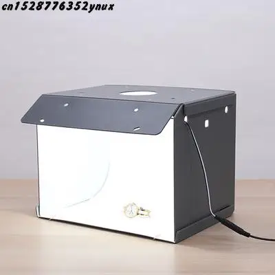 New SANOTO  Mini Photo Studio Box Photography Backdrop  portable Softbox LED Light Photo Box fold Photo Studio Soft Box