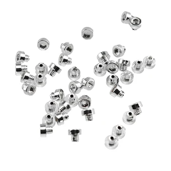 100pcs/set 6mm Wheel Rivet Replacement Plastic Nail Tire Nut Studs Bolt Rivets for Car Styling Tuning Rim Lip Decoration