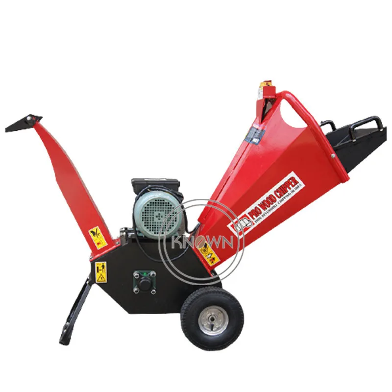 

Small Tree Leaf Branch Grinder Chipping Machine Mobile Wood Chipper Shredder with High Work Efficiency