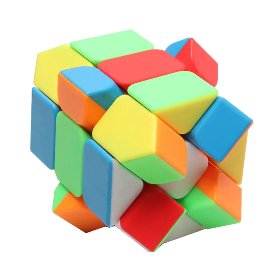 Moyu Cubing classe vitesse Fisher Cube 3x3x3 Cube magique vitesse lisse Puzzle éducatif garçons jouets forme étrange Puzzle
