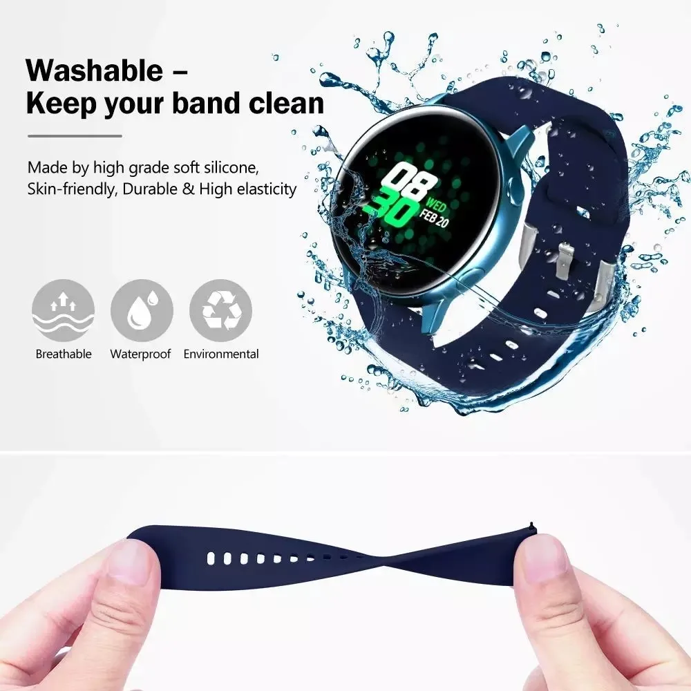 Silicone strap for Honor Magic Watch 2 42mm 46mm Watchband Bracelet Sport Smart watch Replacement Strap For Huawei GT GT2 Strap