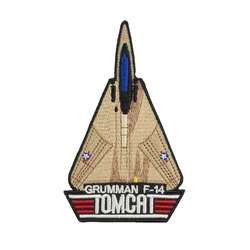 Grumman Tomcat F14 Embroidery Iron on Patches for Clothing Accessories Aplliqued on Jacket US Vest Custom