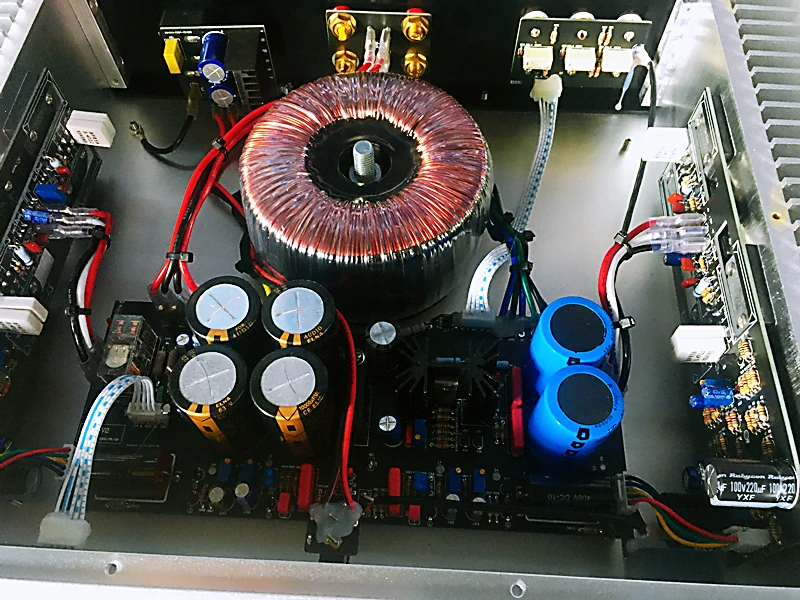 NEUES Laoyang 130W*2 E200 vorne und hinten merged maschine fieber power verstärker große dynamische HIFI power verstärker hause