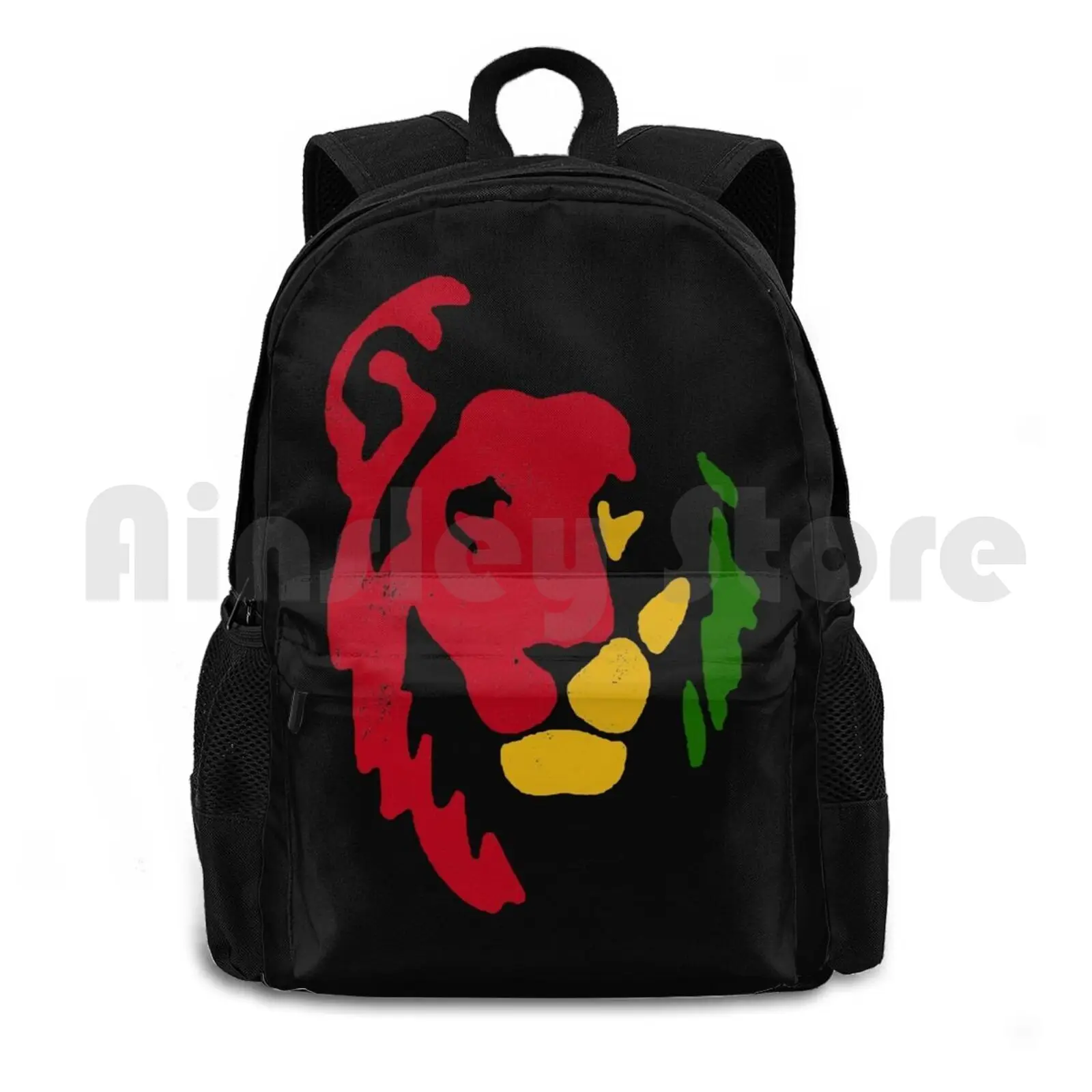 

Lion Rasta Reggae Outdoor Hiking Backpack Riding Climbing Sports Bag Lion Reggae Cat Cats Lions Tigers Tiger Music Rasta Rasta