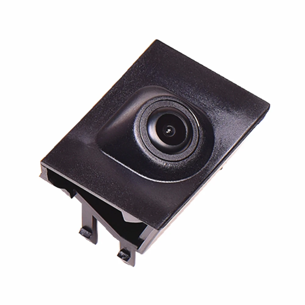 HD Universal Car Front View Camera in Waterproof Case Flush Mounted into Car Badge for Audi Q3 2013-2014