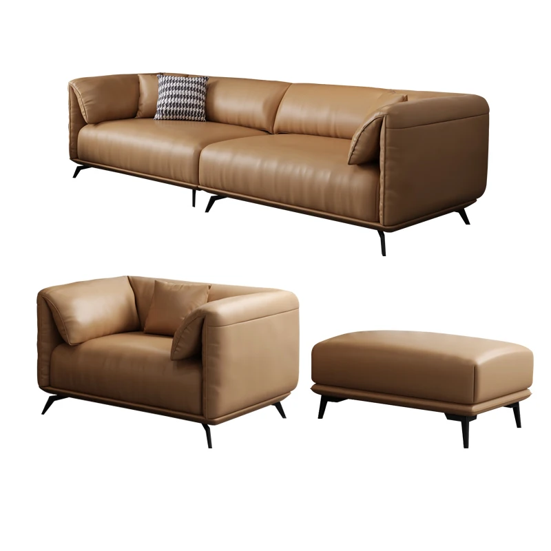 

living room Sofa genuine leather couch chair sectional Nordic modern диван мебель кровать muebles de sala cama puff asiento sala