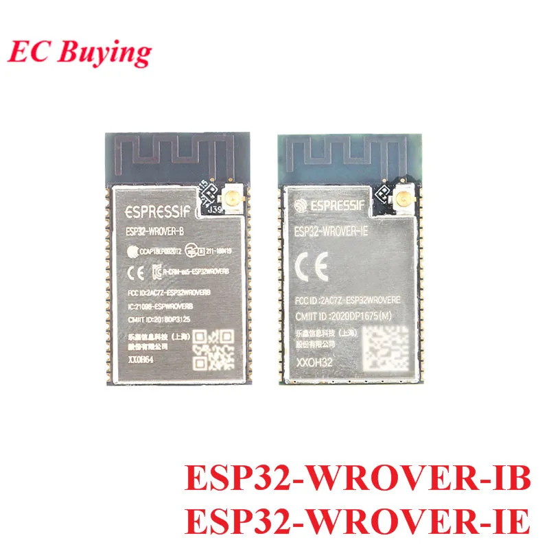 ESP32-WROVER-IB ESP32-WROVER-IE N4R8 N8R8 N16R8 4MB 8MB 16MB Flash ESP32 Dual-core WiFi Bluetooth-compatible Wireless Module
