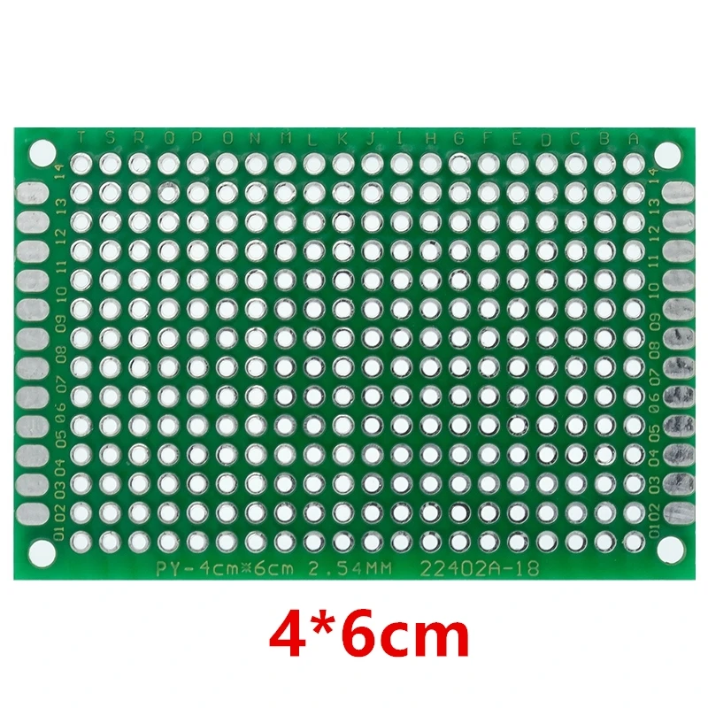 7x9 6x8 5x7 4x6 3x7 2x8 cm Dubbelzijdig Prototype Diy Universele Gedrukt Circuit PCB Board Protoboard 4*6 6*8 5*7 3*7