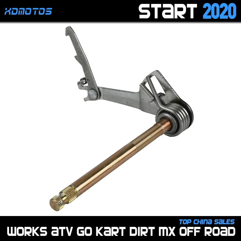 125cc Motorcycle Gear Shift Spindle Arm Assy For Lifan LF 125 Horizontal Kick Starter Engine Dirt Pit Bike Parts Length 181mm