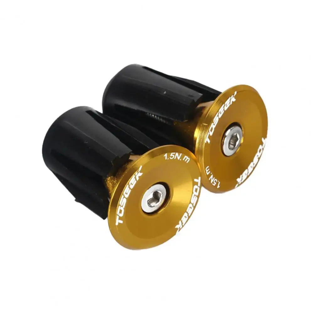 1Pair Universal Bicycle Handle Plug  Installed Easily Cycling Parts Handlebar End Plugs  Moutain Bike Handle Plug