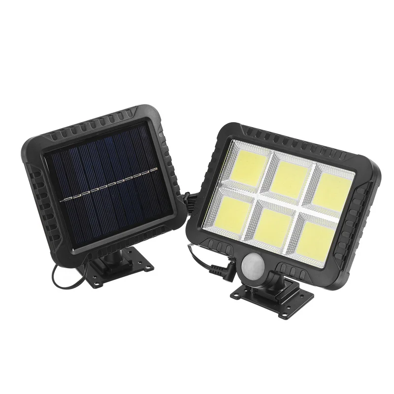 1 Set 50W Solar Lamp Outdoor Waterproof IP65 PIR Motion Sensor Solar Powered Garden Light Wall Lamp Infrared Sensor Light