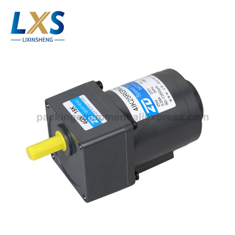 

ZD AC Gear Motor 220V 4IK25RGN-C/4IK25RGN-A 25W Reversible Motor for Conveyor Belt / Mask Machine