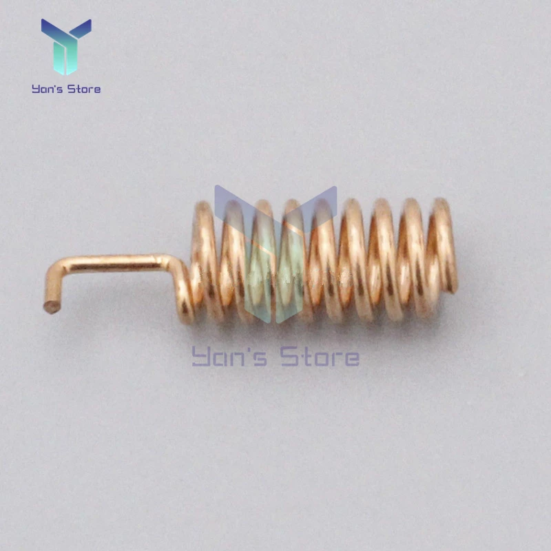 10Pcs SW915-TH12 12.5mm Helical Antenna Copper Spring Antenna for Wireless RF Module 915MHz Metal Not Easy Corrode High Quality