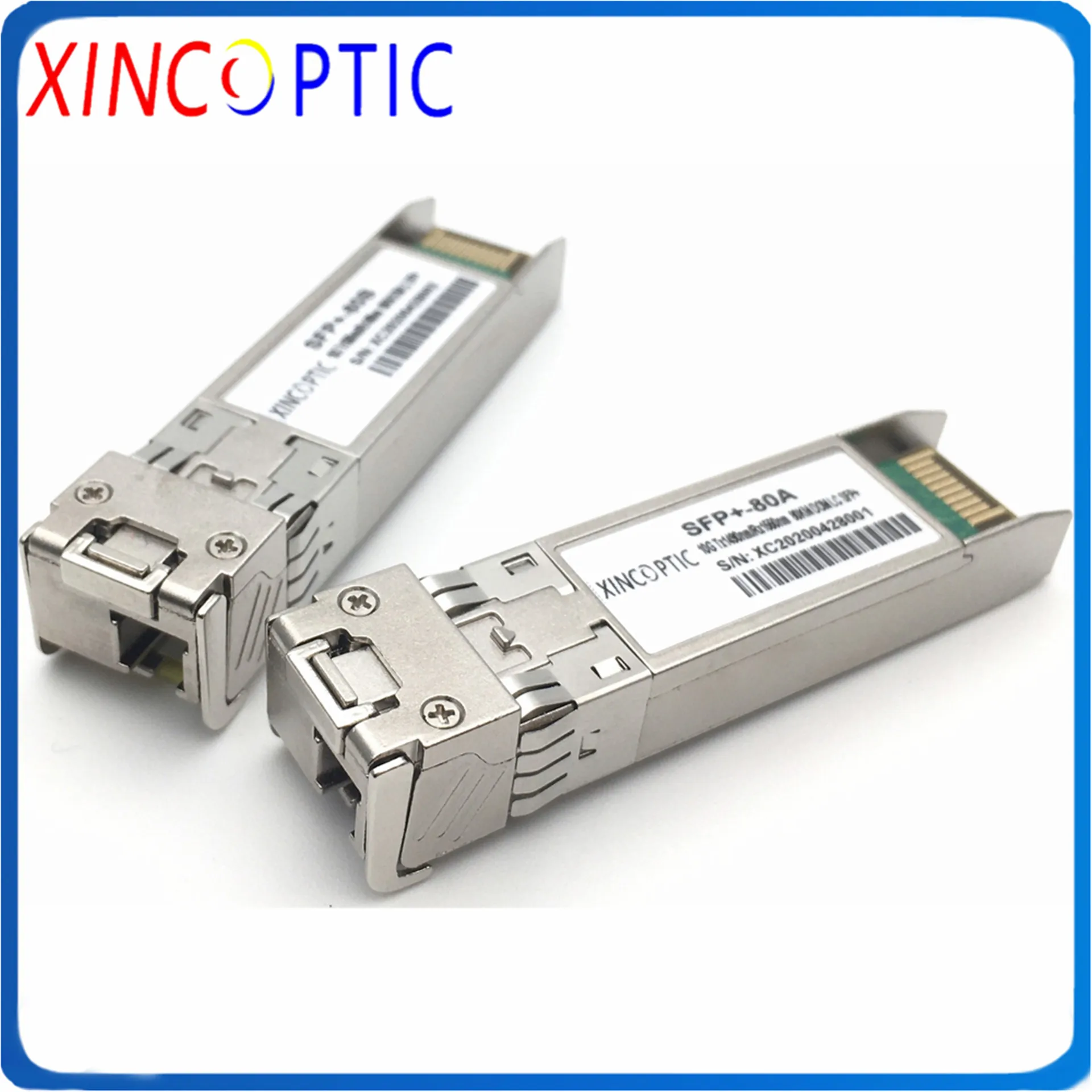 

Free Shipping 10G 1490nm/1550nm 80KM BIDI SFP DDM LC WDM SFP+ one fiber,10Gbps Single Core WDM LC Fiber Optic Transceiver Module