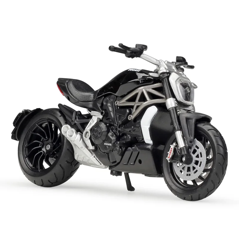 Bburago 1:18 Ducati XDiavel S Black SuperMotor Model Bikes Die-cast Motorcycle