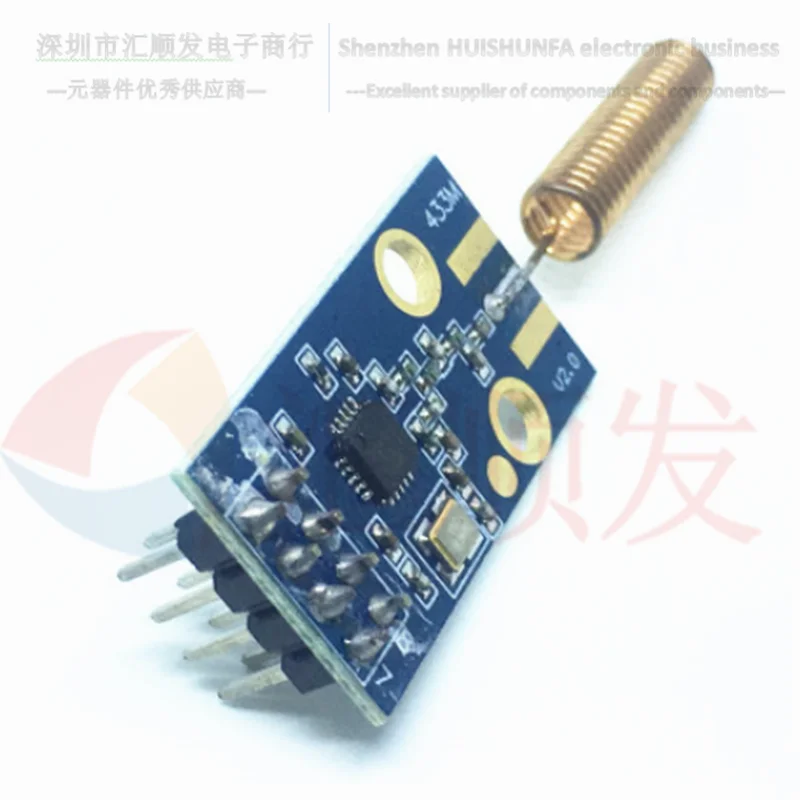 CC1101 وحدة لاسلكية 433 متر الرقمية مثبت جهاز إرسال واستقبال يحتوي على الهوائي CC1101 وحدة CC1101