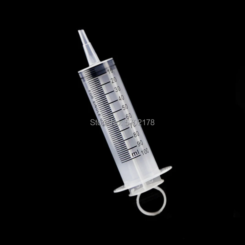 100ml / 150ml reusable large hydroponic plastic nutrition measuring syringe tool cat feeding dispenser