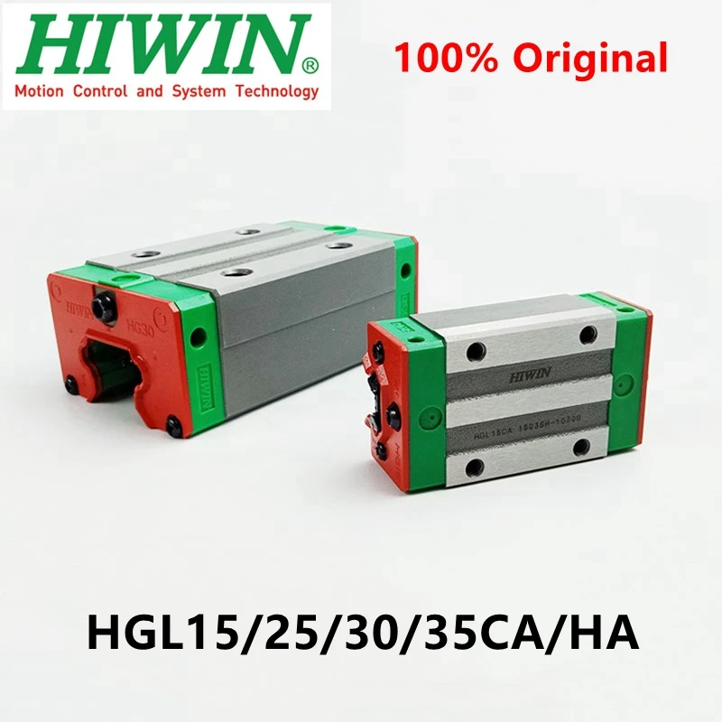 

1pcs HIWIN linear guide block carriage HGL15CA HGL25CA HGL30CA HGL35CA HGL25HA HGL30HA HGL35HA for HGR linear rail CNC part