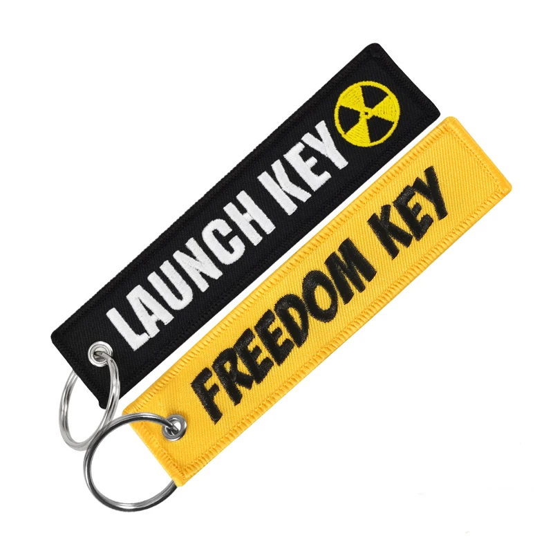 2PCS Freedom Key Ring For Cars Motorcycles Racing Key Chain Launch Cool Skull BRAAP Keychain Fashion Aviation Keychain Gifts