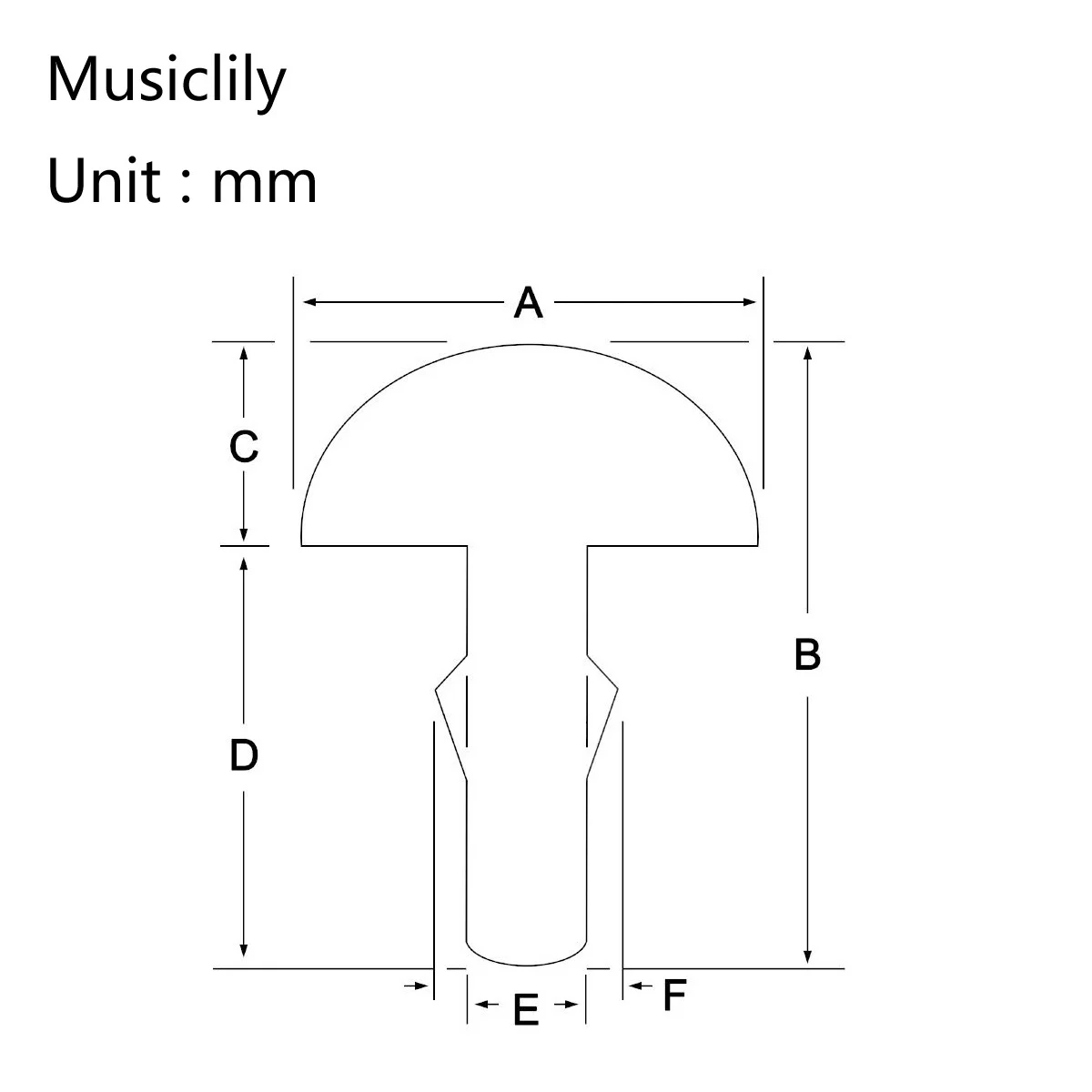 Musiclily Pro 2.4mm Stainless Steel Medium Gauge 24-Pieces Fret Wire Set for Fender Guitar