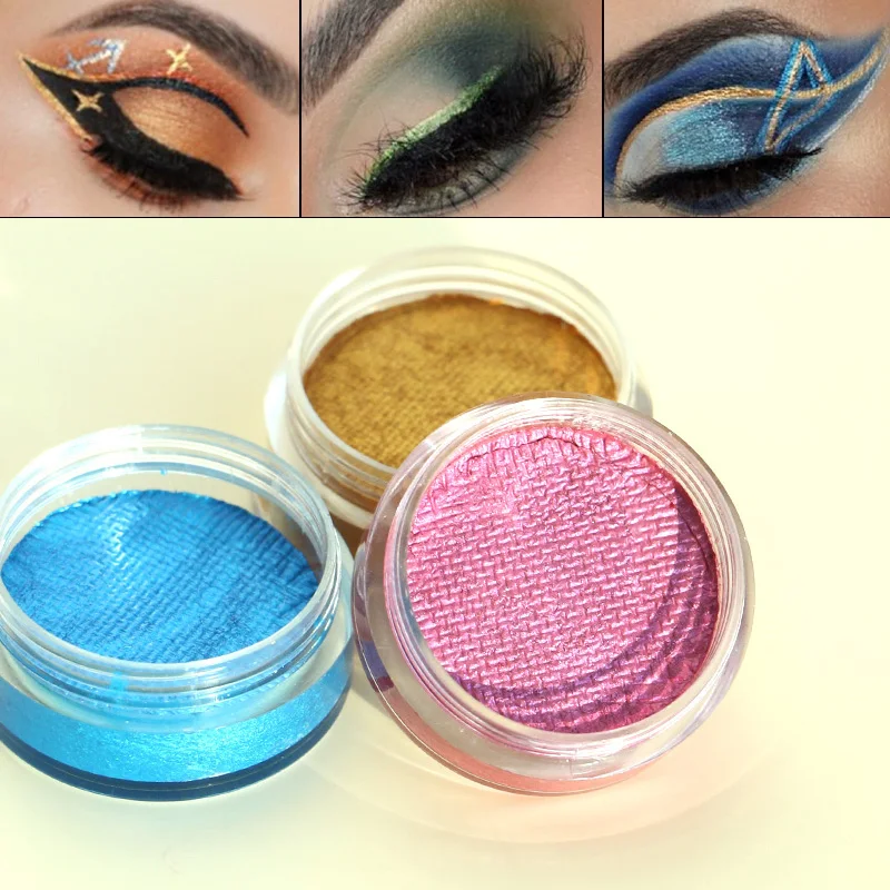 Perle Gesicht Malerei Make-Up Wasser Aktiviert Metallic Eyeliner 3g